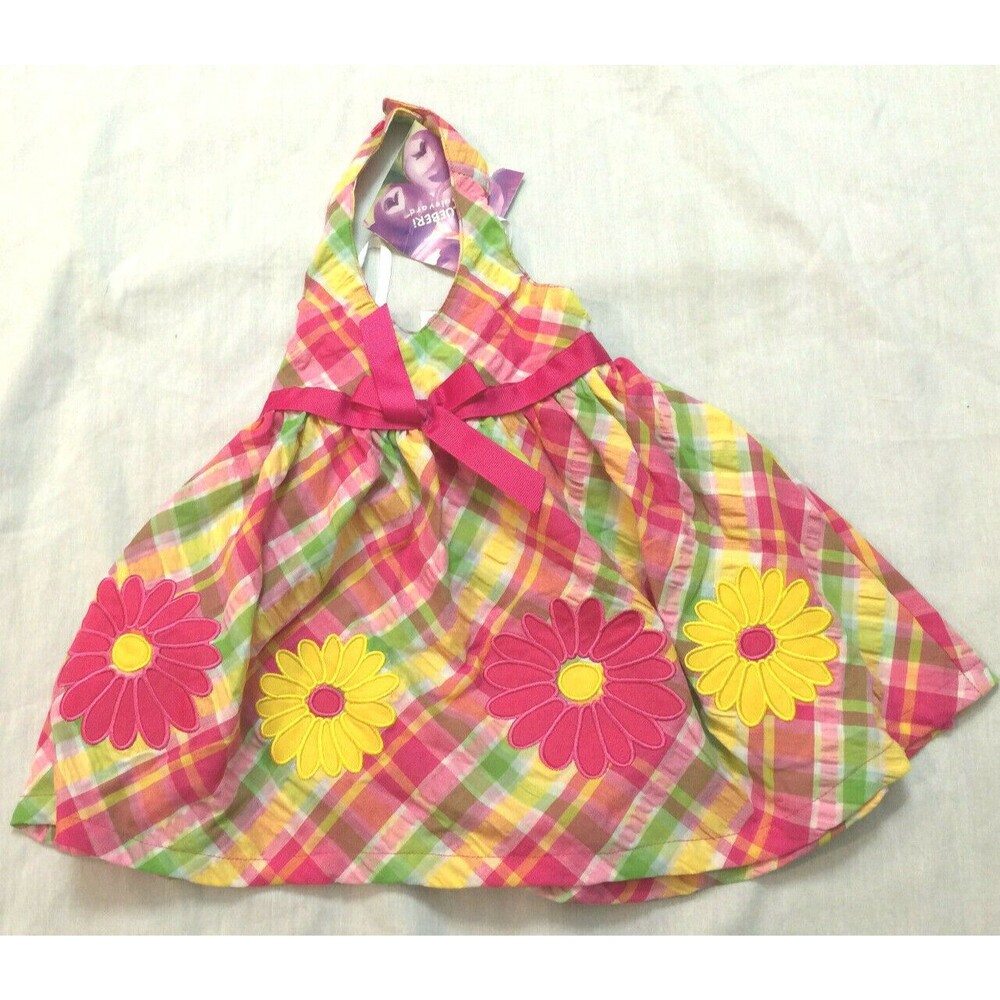 NWT BLUEBERI BOULEVARD GIRLS SLEEVELESS DRESS 12 MONTHS